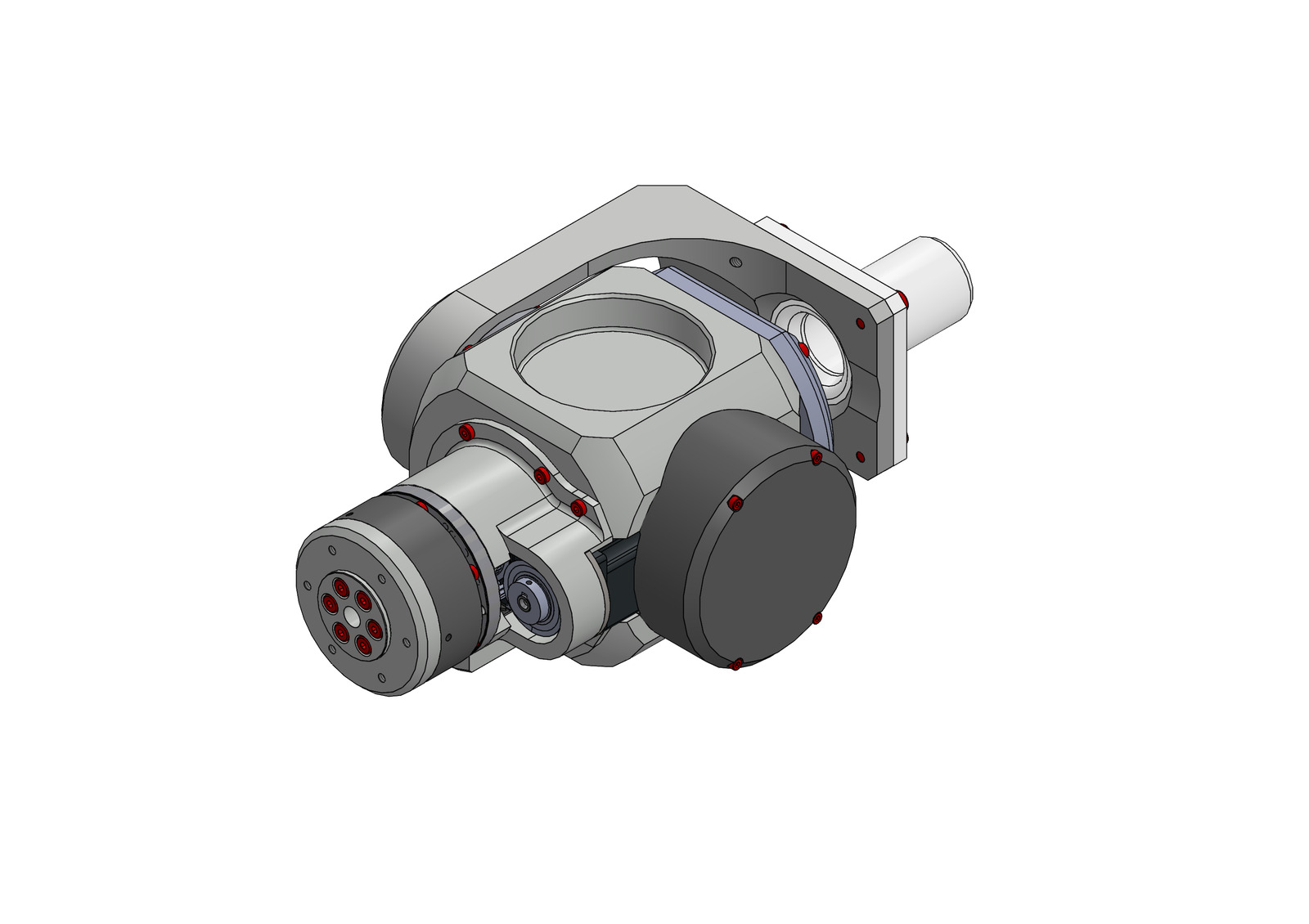 Schwenk-Rotations-Modul SR-M_100 „Cube“
